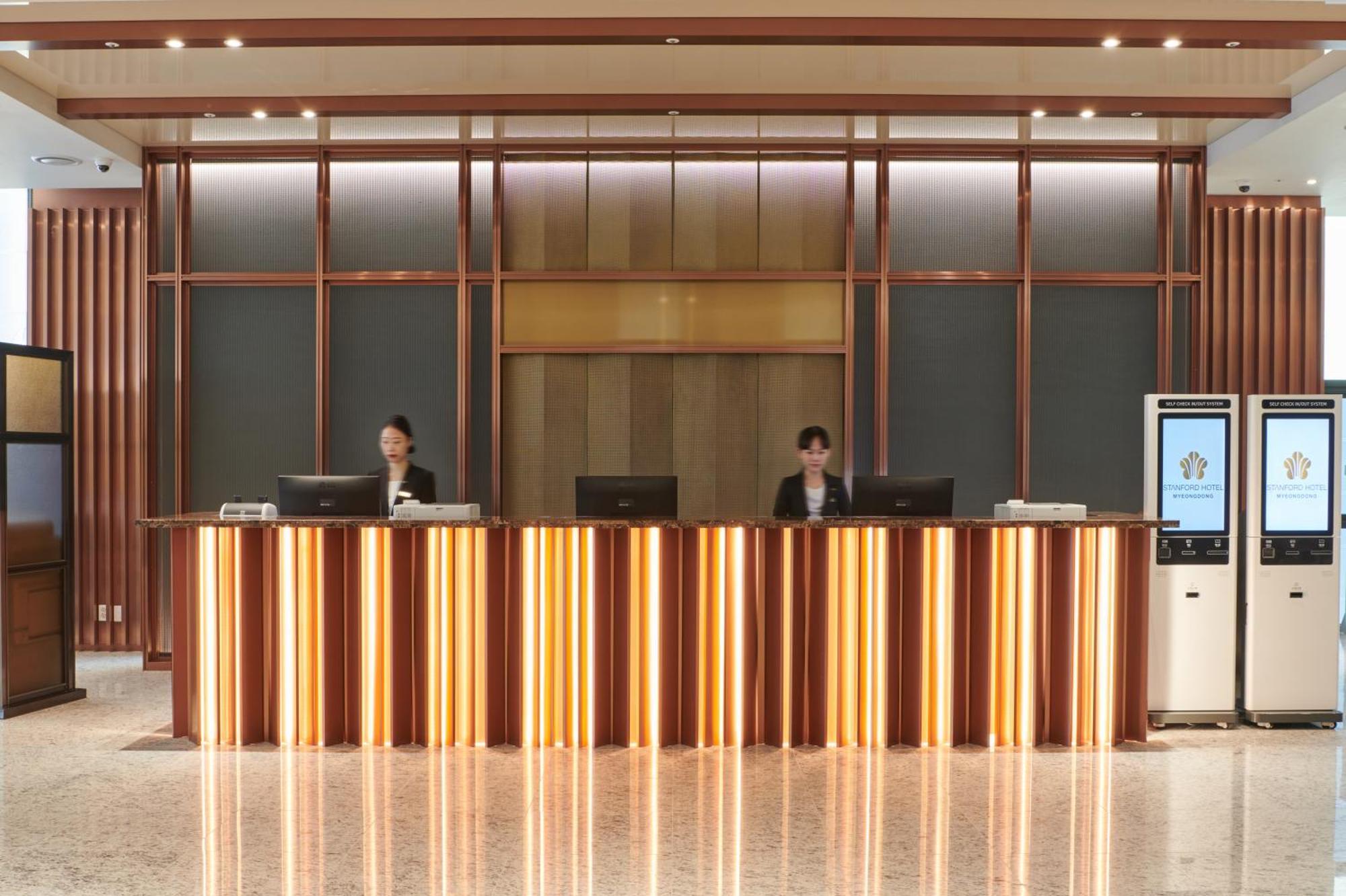 Stanford Hotel Myeongdong Seul Zewnętrze zdjęcie